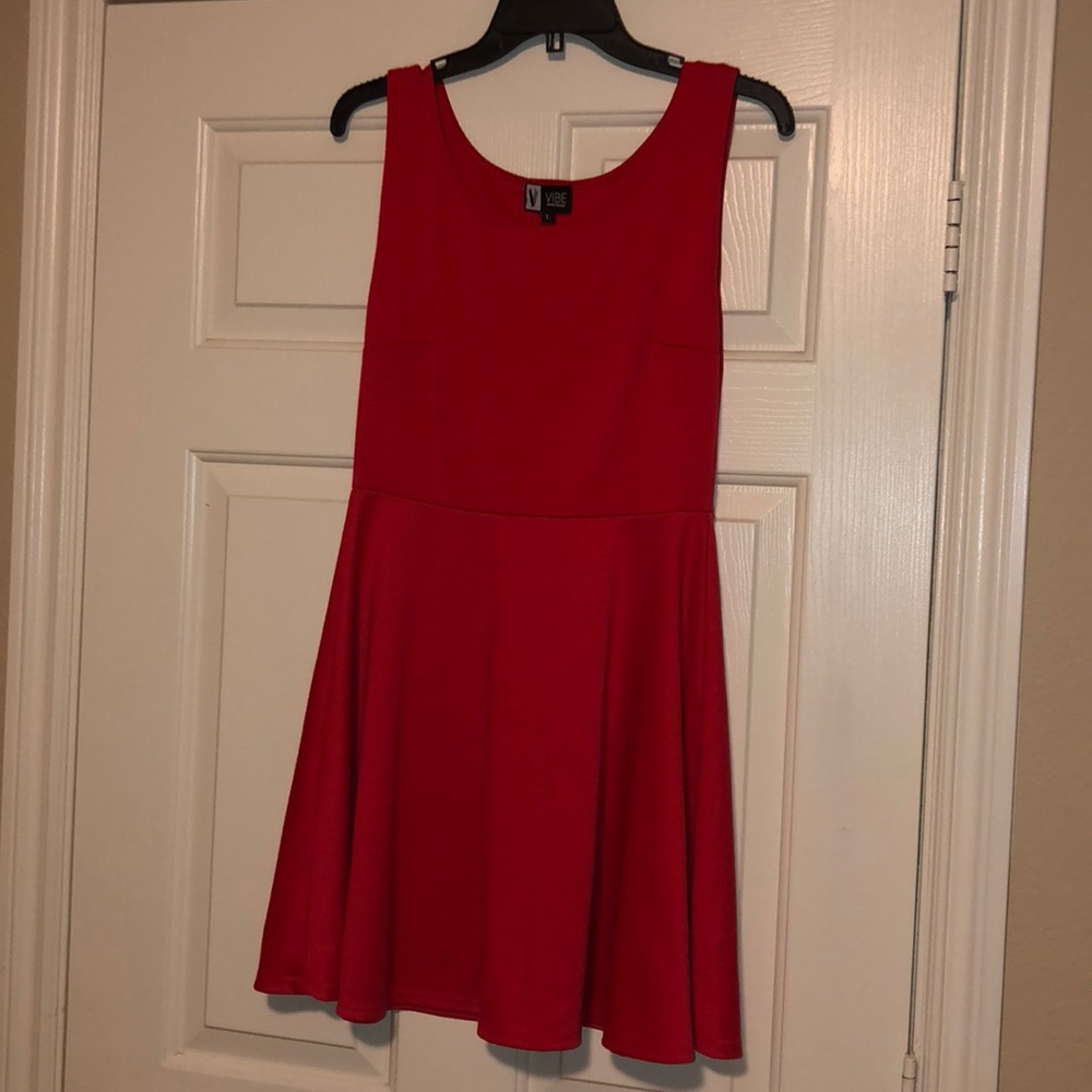 Red dress